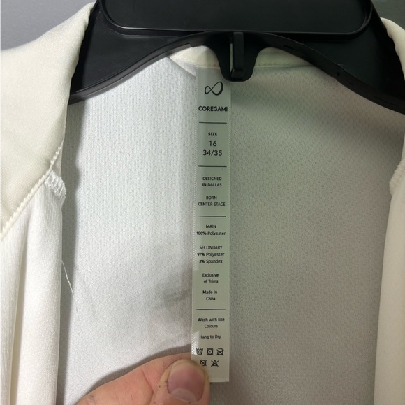 Coregami The Gershwin Tuxedo Shirt Size 16 - Picture 4 of 4